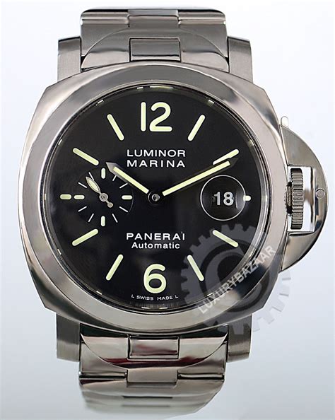 panerai luminor marina automatic left swiss officine|Panerai Luminor marina automatic 44mm.